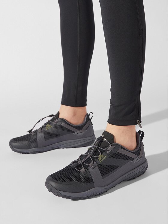 Jack Wolfskin Snīkeri Jack Wolfskin Spirit Low M 4056611 Melns