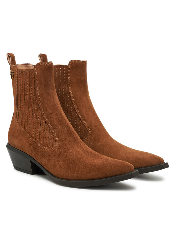 PINKO Ковбойські чоботи PINKO Tex 14 SD0345P002 Коричневий