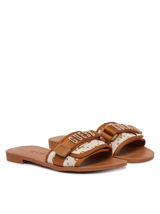 Guess Шльопанці Guess FLJEL5 FAB03 Коричневий