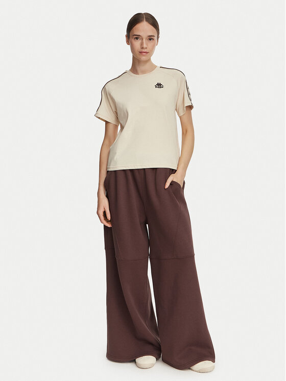 Kappa Kappa Футболка 371U6WW Бежевий Regular Fit