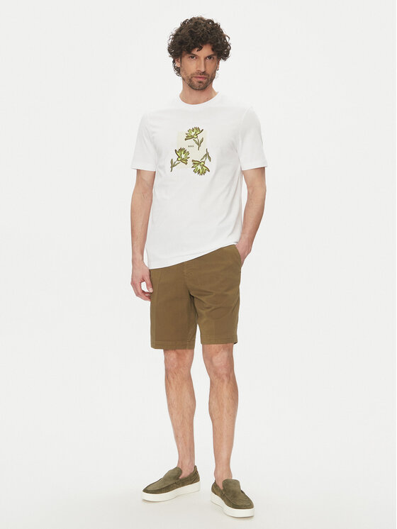 BOSS BOSS Футболка C-Thompson 13 50536763 Білий Regular Fit