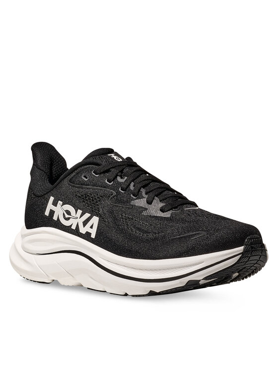 Hoka Взуття для бігу Hoka Clifton 10 Wide 1162050 Чорний