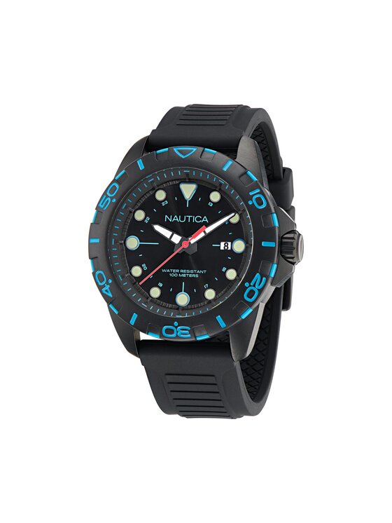 Nautica Годинник Nautica NAPNRS404 Чорний
