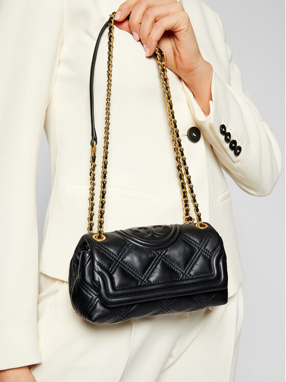 Tory Burch Сумка Tory Burch Fleming Soft Mini Bag 73867 Чорний