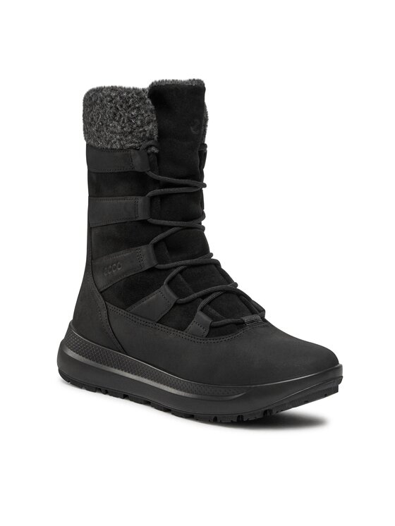 ECCO Trzewiki ECCO Solice Waterproof 42021351052 Czarny