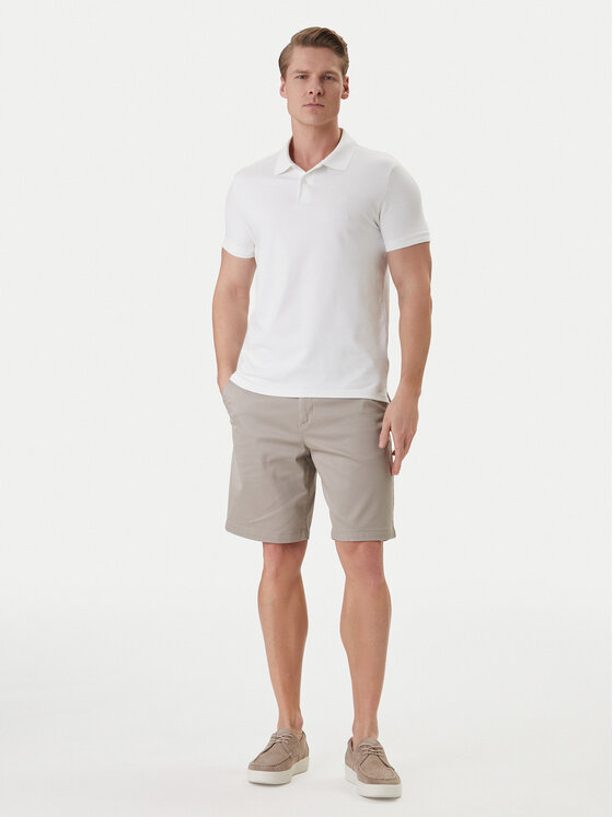 Calvin Klein Calvin Klein Polo LV04LC254G Blanco Slim Fit