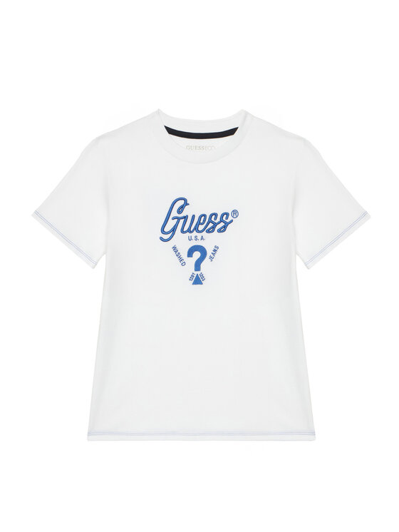 Guess Guess Camiseta L6GI06 K8HM4 Blanco Relaxed Fit