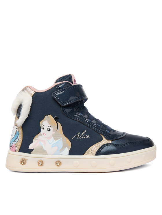 Geox Sneakersy Geox J Skylin Girl J468WG 011KN C4256 S Tmavomodrá
