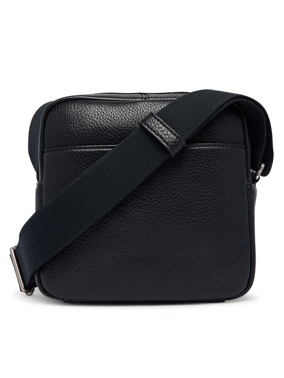 Calvin Klein Geantă crossover Calvin Klein Bold Pebble Square Crossbody LV04D3450G Negru