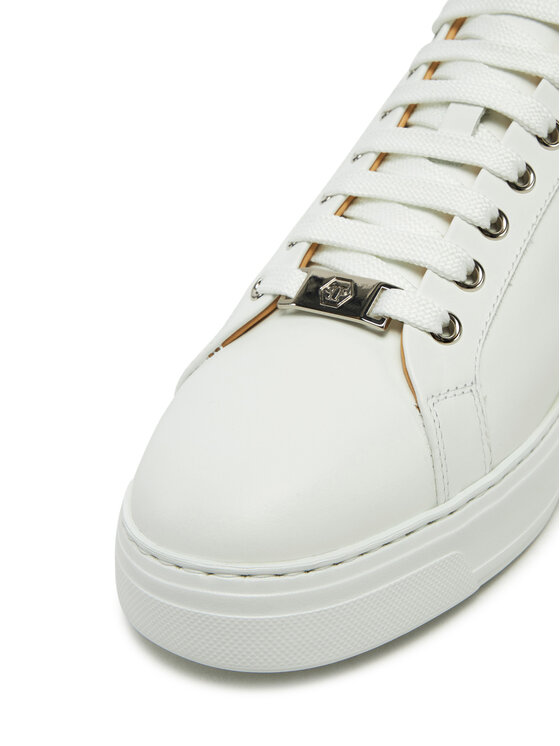 PHILIPP PLEIN Снікерcи PHILIPP PLEIN SAES USC0692 PLE075 Білий