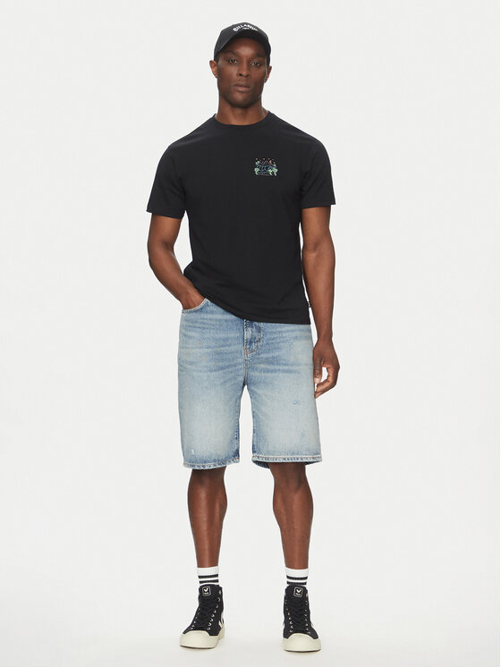 Billabong Billabong Majica EBYZT00296cz Črna Regular Fit