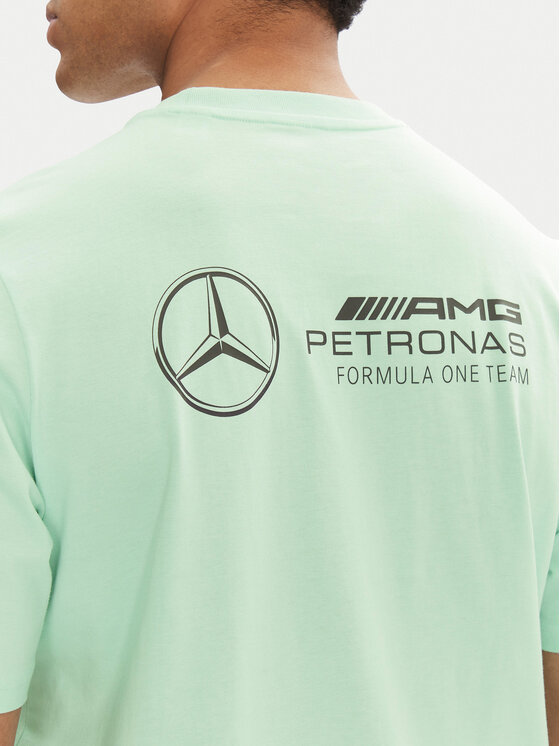 adidas adidas Футболка Mercedes - AMG Petronas Formula One Team Premium JY3033 Зелений Regular Fit