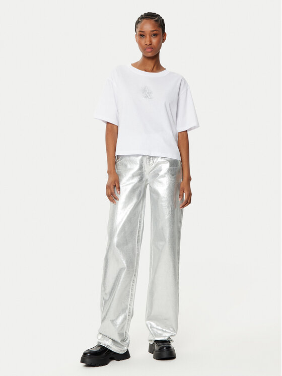 Armani Exchange Armani Exchange Marškinėliai XW000102 AF10359 U0002 Balta Relaxed Fit