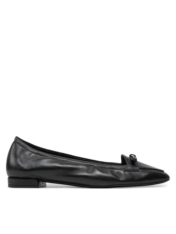 Stuart Weitzman Балетки Stuart Weitzman Tully Loafer SI484 Чорний