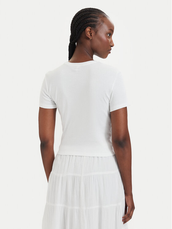 ONLY ONLY Camiseta Kira 15346419 Blanco Regular Fit