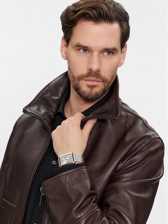 Fossil Годинник Fossil Carraway FS6008 Срібний