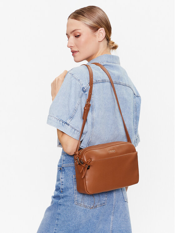 Liu Jo Rankinė Liu Jo Ecs S Crossbody AA3070 E0086 Ruda