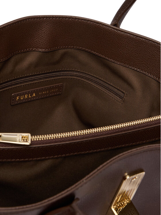 Furla Ročna torba Furla Goccia M WB01978 ARE000 4284S Temno rjava