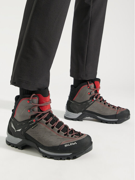Salewa Трекінгові черевики Salewa Mtn Trainer Mid Gtx GORE-TEX 63458-4720 Сірий