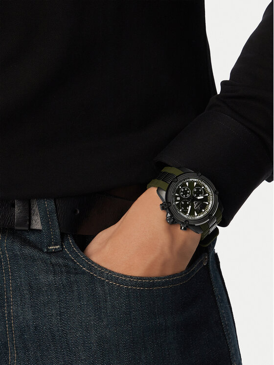 Plein Sport Годинник Plein Sport Hurricane PSDBA0223 Чорний