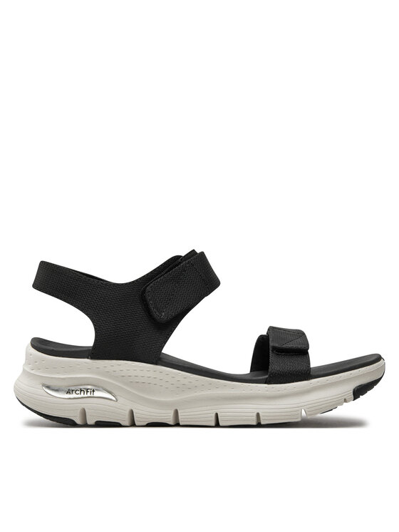 Skechers Szandál Skechers Arch Fit-Touristy 119247/BLK Fekete
