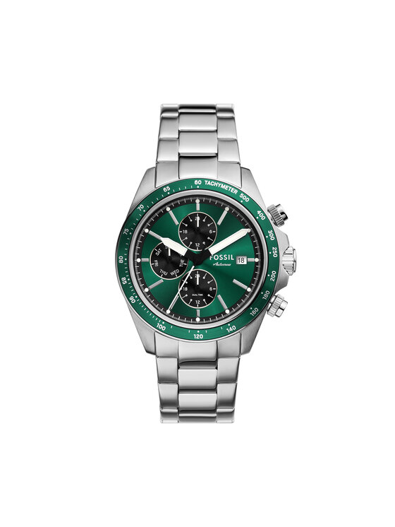 Fossil Pulkstenis Fossil Autocross FS6127 Sudraba
