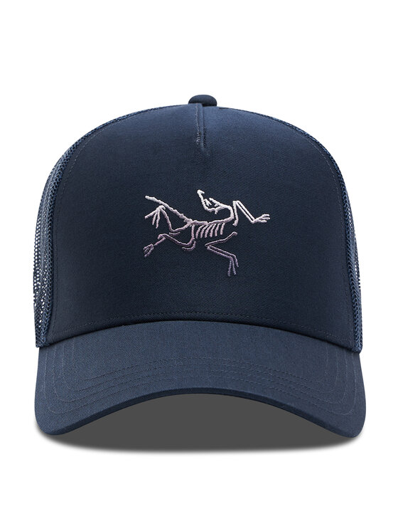 Arc'teryx Cepure ar nagu Arc'teryx Polychrome Bird Trucker 28096 Tumši zils