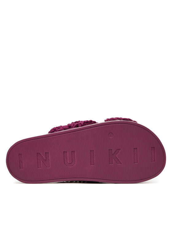 Inuikii Шльопанці Inuikii Woven 1004.003.0062 Бордовий
