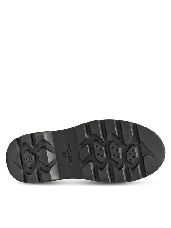 Geox Botki Geox J Kiddartah Wpf J56NDB 00022 C9999 S Czarny