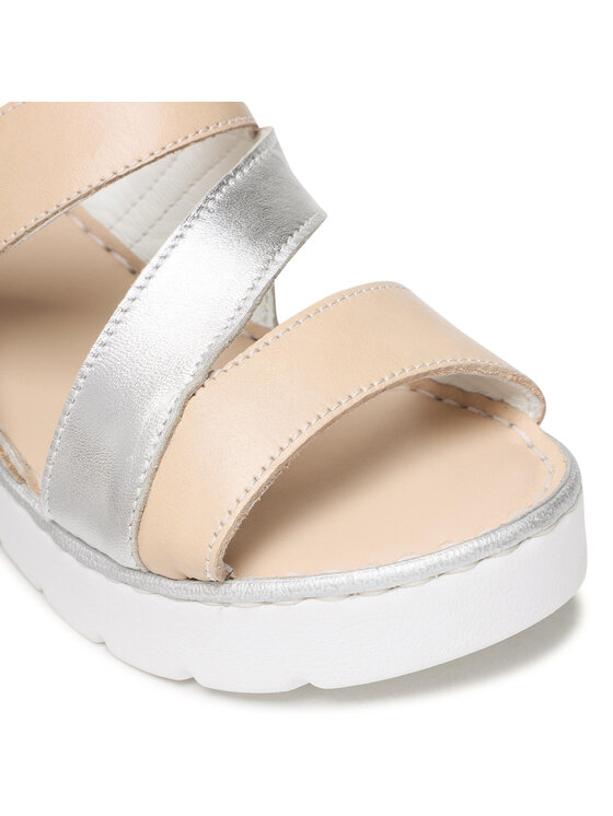Bata Sandały Bata 6648612 Beżowy