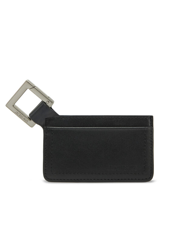 JACQUEMUS Чохол для кредиток JACQUEMUS 24E245SL125 Чорний