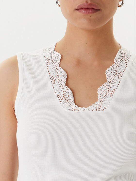 Morgan Morgan Top 251-DADILO Blanco Slim Fit