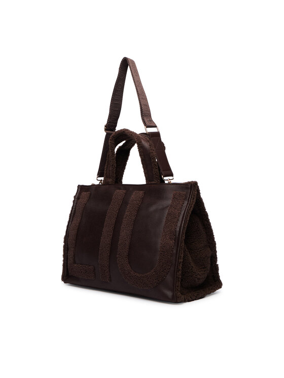 Liu Jo Сумка Liu Jo L TOTE FAKE MONTONE 2F6037 E0021 Коричневий