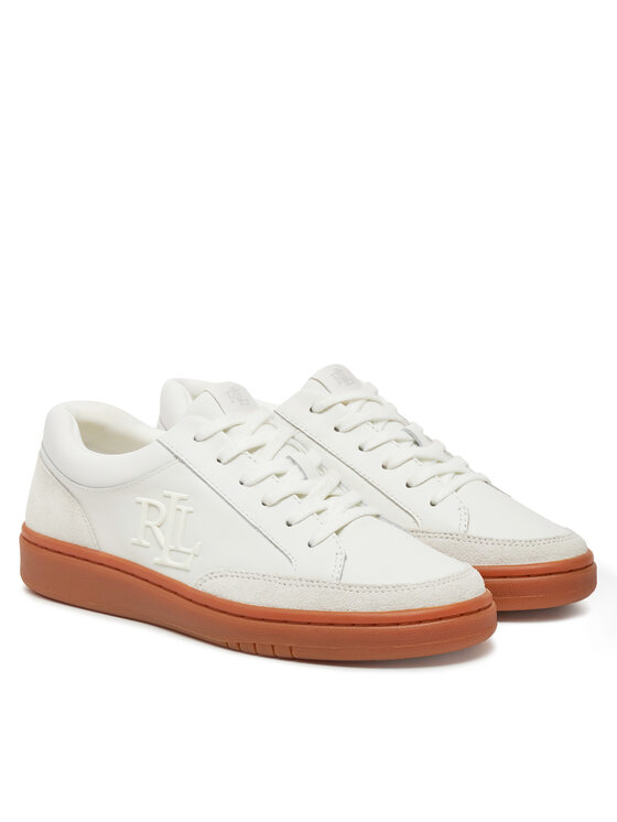 LAUREN RALPH LAUREN Sneakersy LAUREN RALPH LAUREN Hailey VI 802959240001 Biela