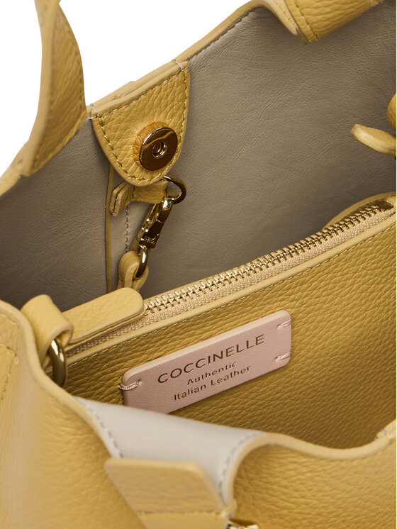 Coccinelle Torebka Coccinelle SHA Coccinelle C-Easy E1 SHA 58 01 01 Żółty