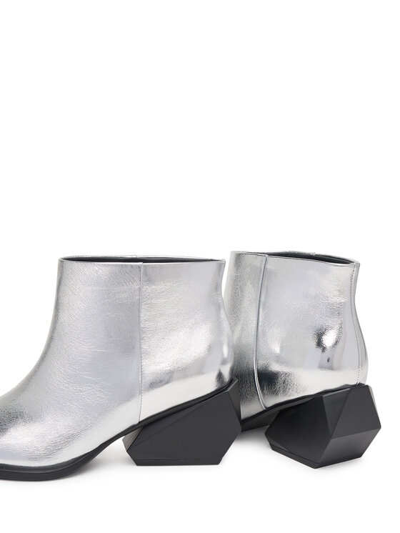 United Nude Botki United Nude Ricky Yoyo Mid 1104114116 Srebrny