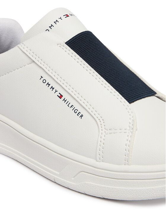Tommy Hilfiger Sneakers Tommy Hilfiger Low Cut Sneaker T3X9-34359-1355 M Alb