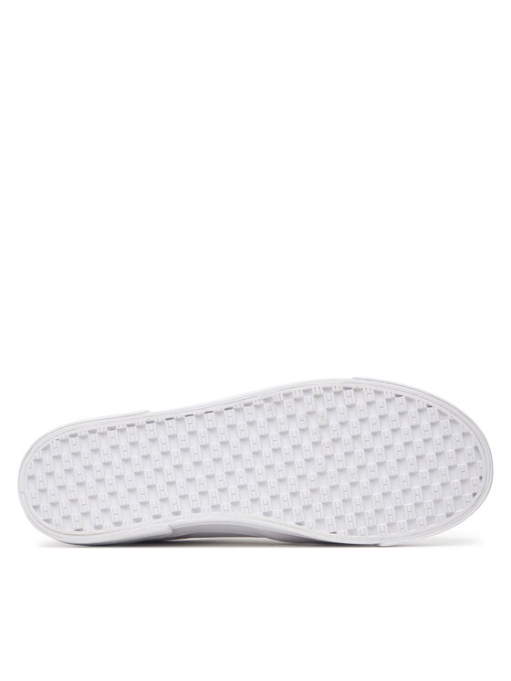 Tommy Hilfiger Sneakersy Tommy Hilfiger Th Platform Vulc Leather FW0FW09603 Biały