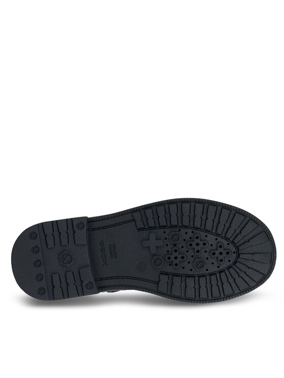 Geox Škornji Geox J Eclair Girl J369QD 000BU C9999 M Črna