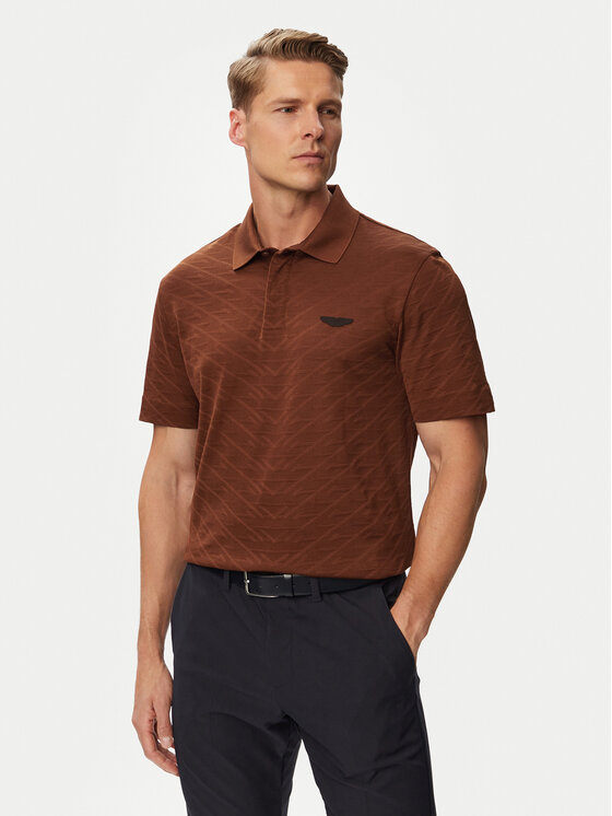 BOSS BOSS Polo C-Prout 180_AM 50565174 Marrón Regular Fit