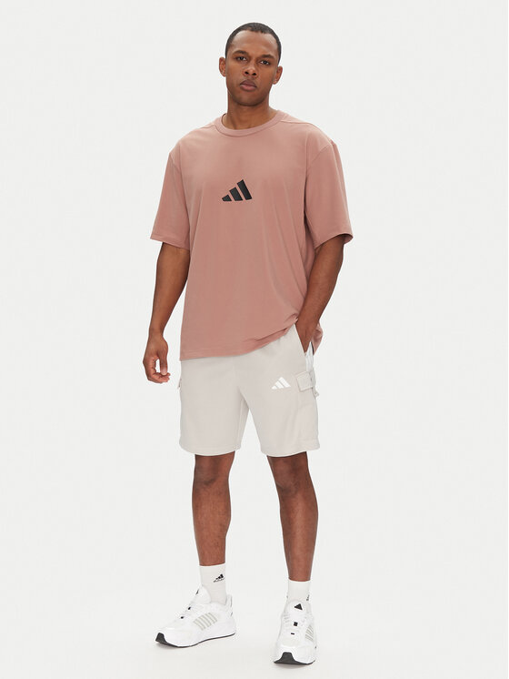 adidas adidas Футболка Z.N.E. JC5480 Рожевий Loose Fit