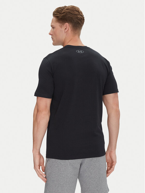 Under Armour Under Armour Футболка Boxed Sports 1386793 Чорний Loose Fit