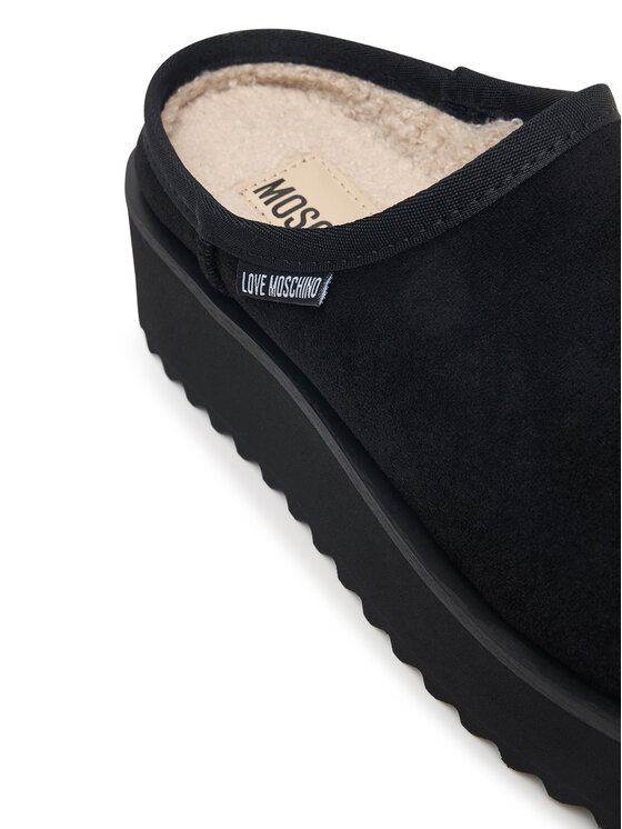LOVE MOSCHINO Шльопанці LOVE MOSCHINO JA10046L1PJAW000 Чорний