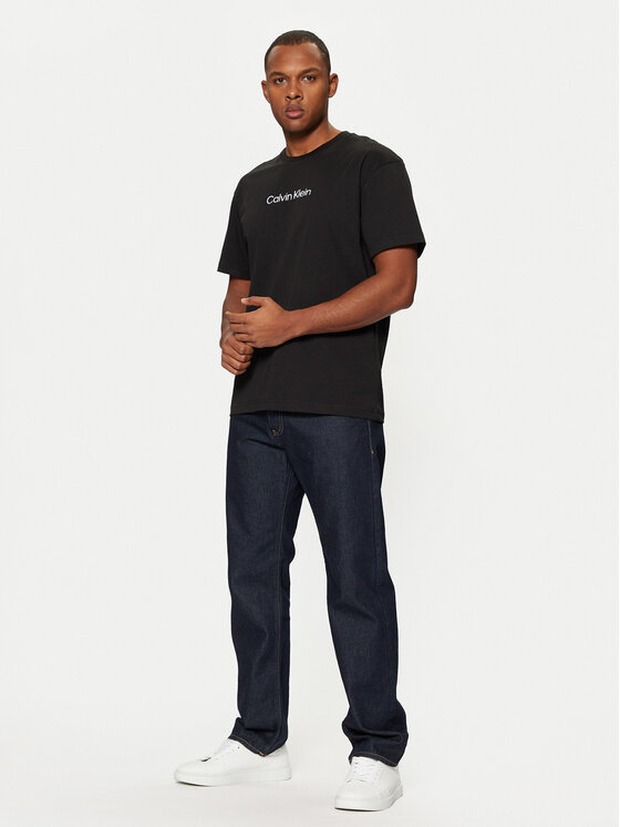 Calvin Klein Calvin Klein Marškinėliai Hero K10K111346 Juoda Regular Fit