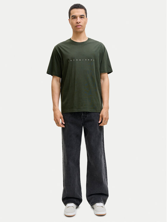 Jack & Jones Jack & Jones Camiseta Star 12234746 Verde Relaxed Fit