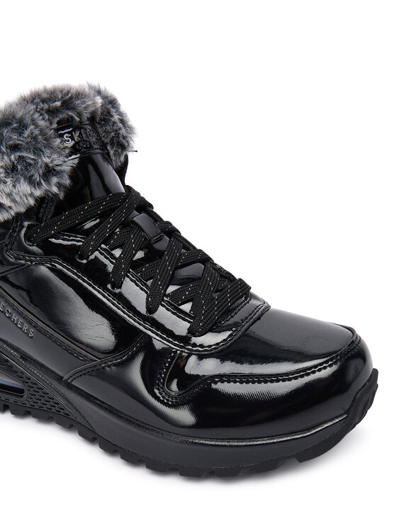 Skechers Puszābaki Skechers Uno Rugged 168126/BBK Melns