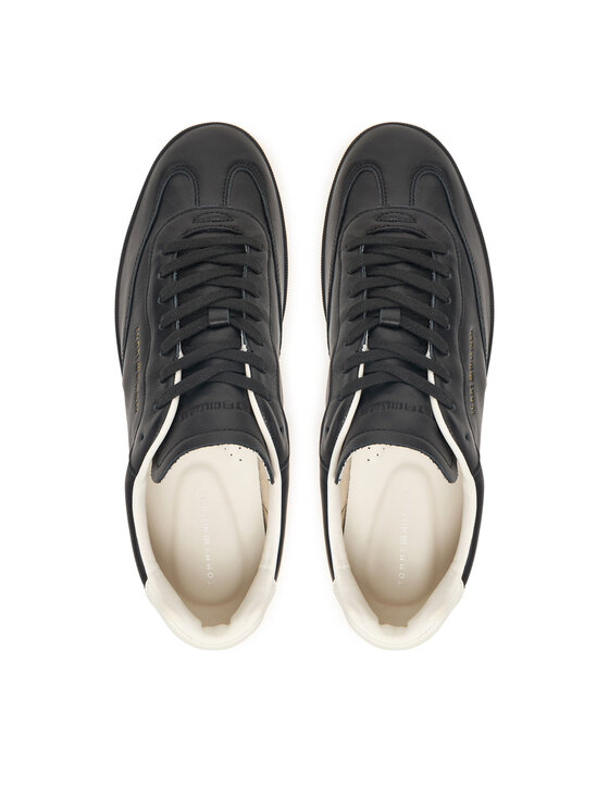 Tommy Hilfiger Sneakersy Tommy Hilfiger Lo Lux Lth FM0FM05815 Černá