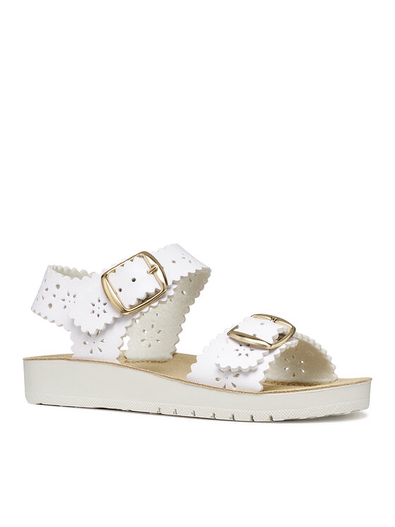 Geox Szandál Geox J Sandal Costarei Gi J65EAA 000BC C1000 D Fehér