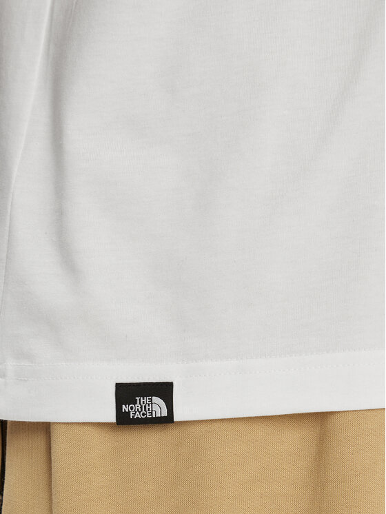 The North Face The North Face T-shirt Simple Dome NF0A87NG Bianco Regular Fit