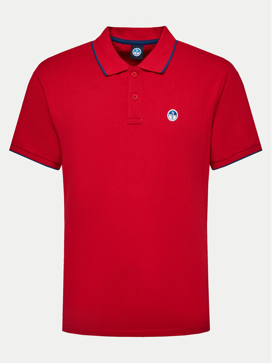 North Sails North Sails Polo 692452 Κόκκινο Regular Fit